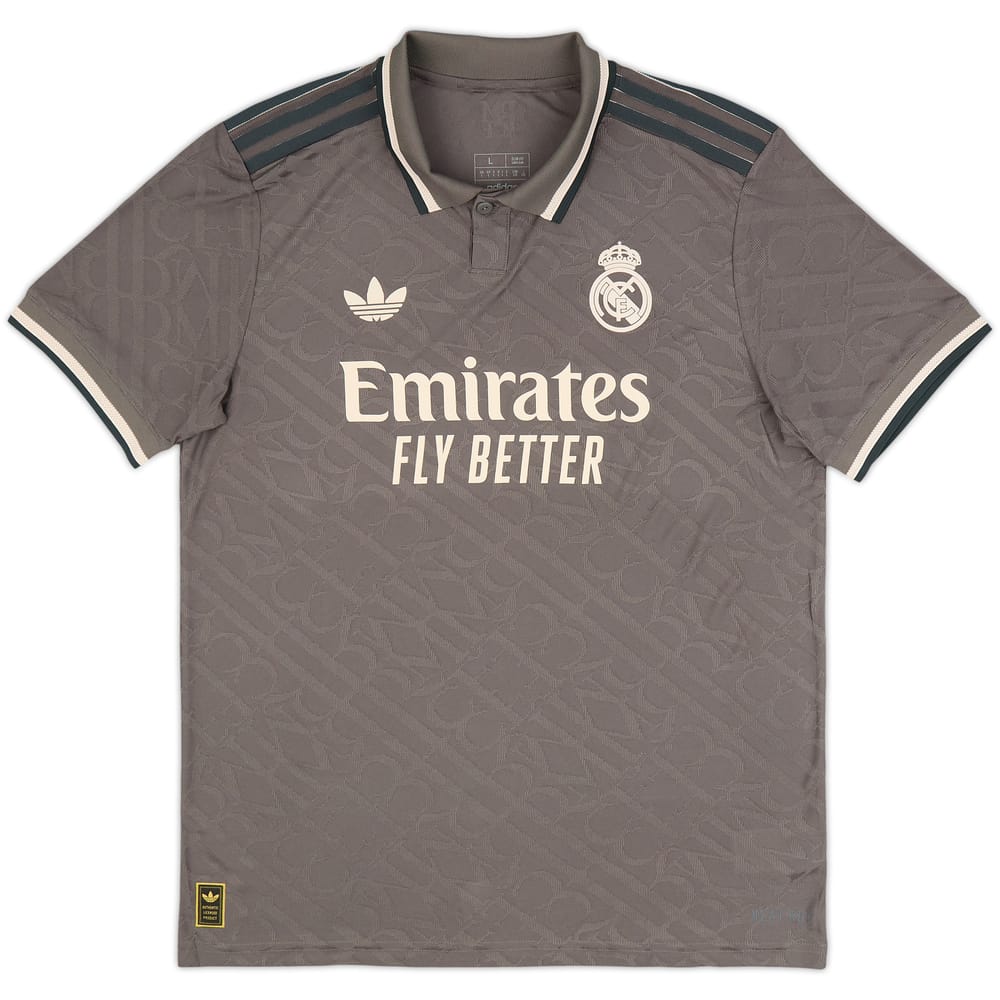 2024-25 Real Madrid Camiseta Tercera Auténtica