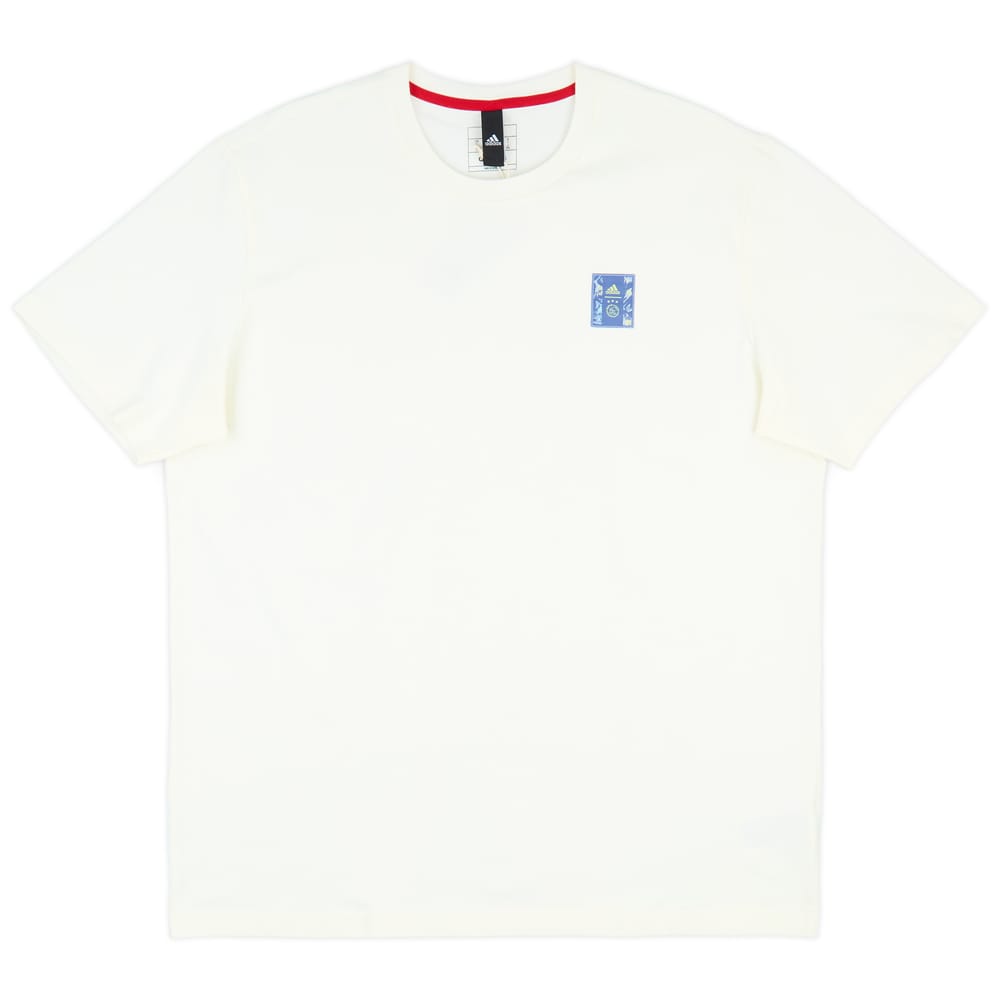 2024-25 Ajax adidas Seasonal Graphic Tee (L)