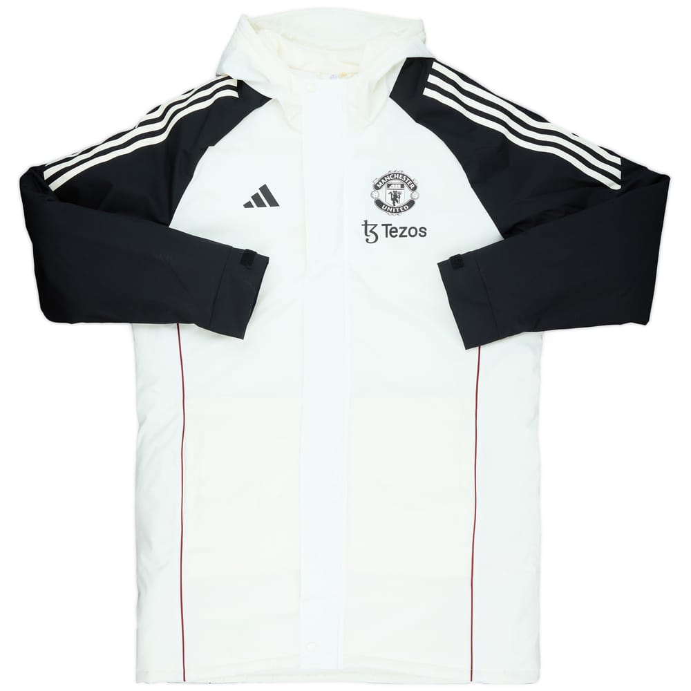 2024-25 Manchester United adidas Stadium Parka Jacket (XS)