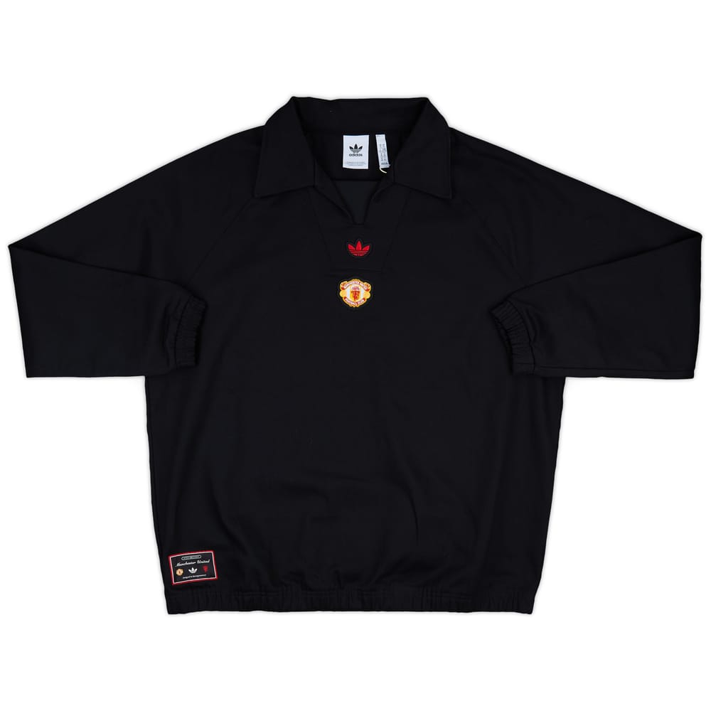 2025-26 Manchester United adidas Originals Terrace Icons Drill Top