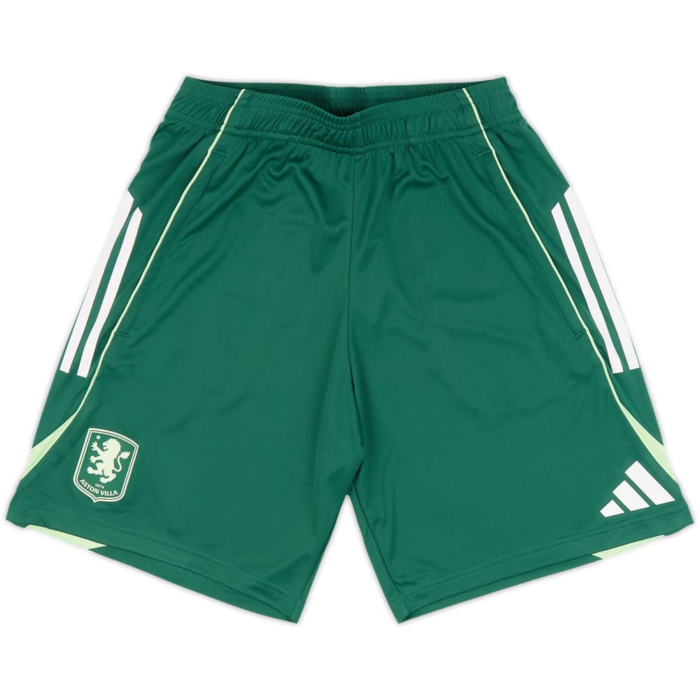 2025-26 Aston Villa adidas Training Shorts