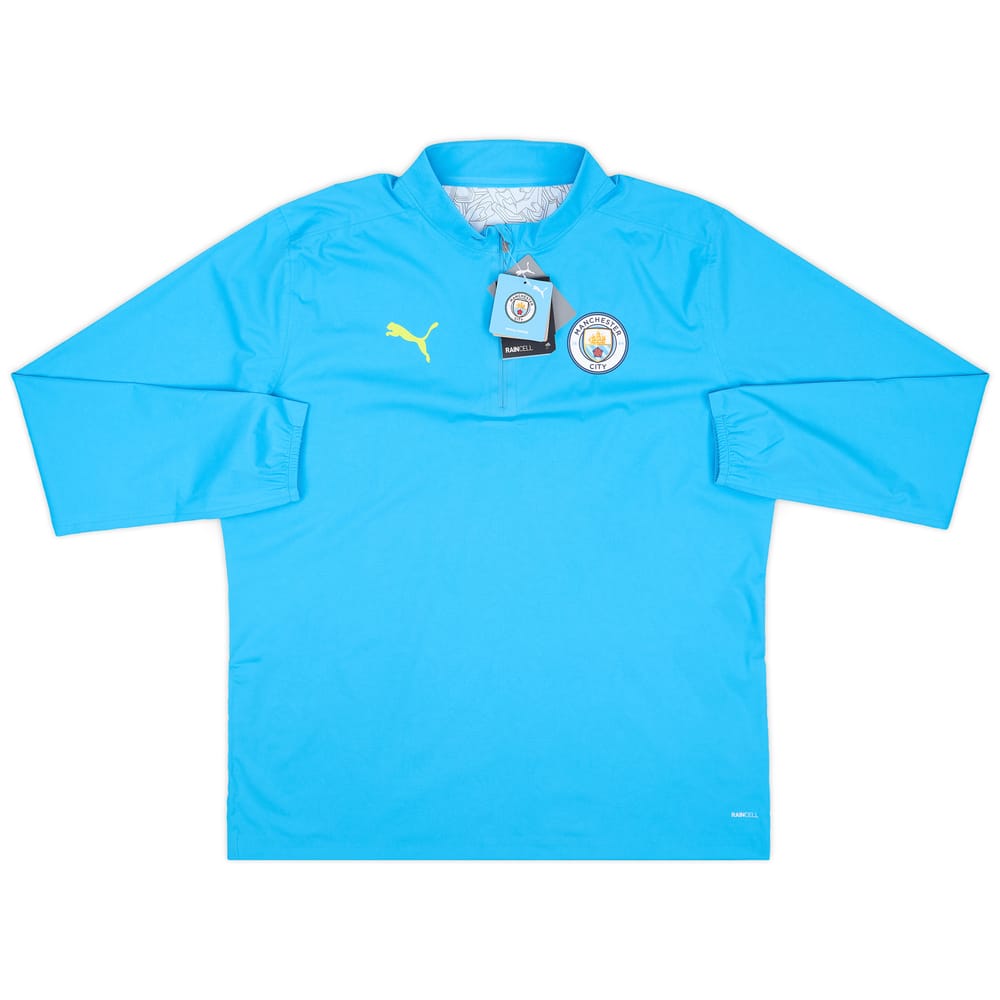 2024-25 Manchester City Puma 1/4 Zip Rain Top