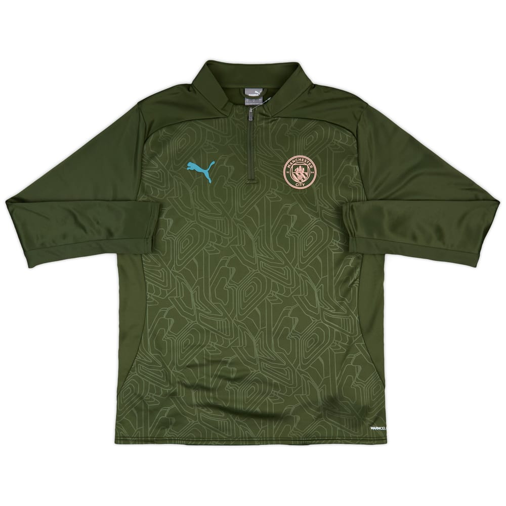2024-25 Manchester City Puma 1/4 Zip Training Top