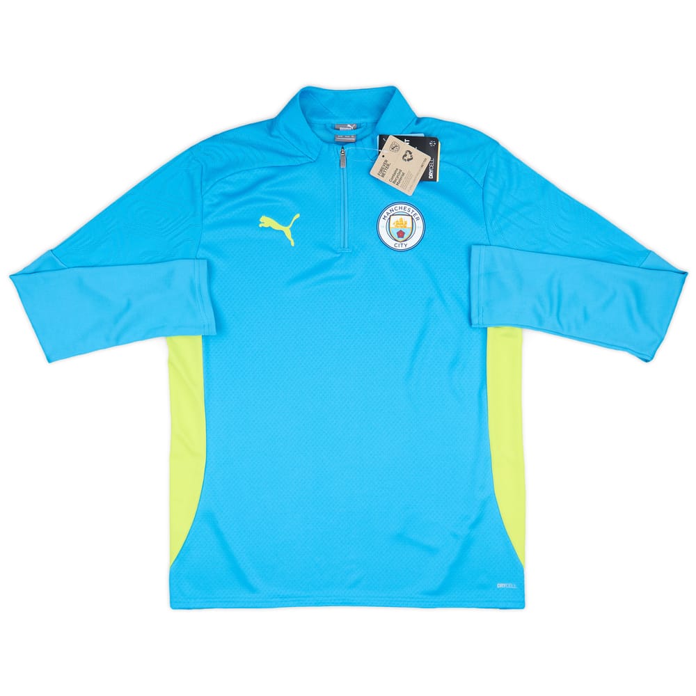 2024-25 Manchester City Puma 1/4 Zip Training Top (KIDS)