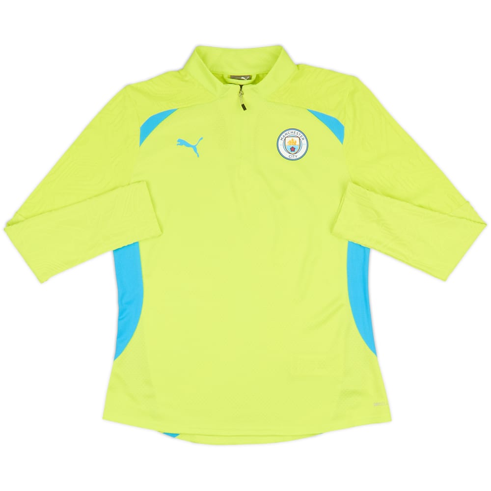 2024-25 Manchester City Puma 1/4 Zip Training Top (Women's M)