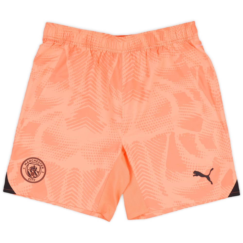2024-25 Manchester City Player Issue GK Away Shorts (L)