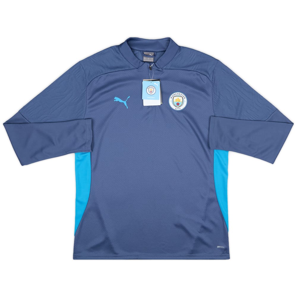 2024-25 Manchester City Puma 1/4 Zip Training Top