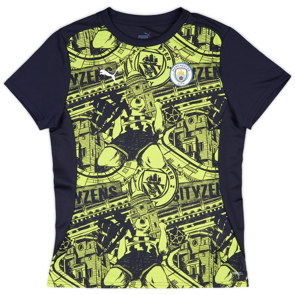 2024-25 Manchester City Puma Pre-Match Shirt (Women's M)