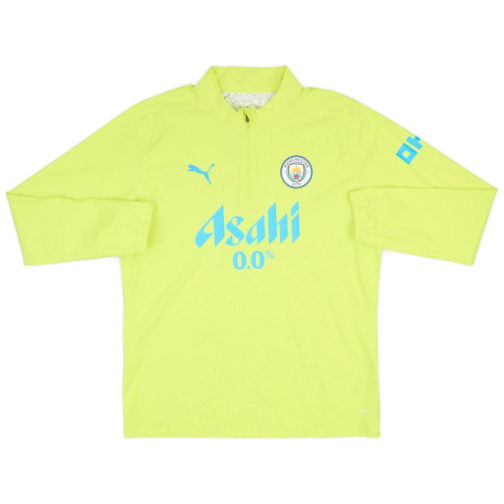 2024-25 Manchester City Puma 1/4 Zip Rain Top
