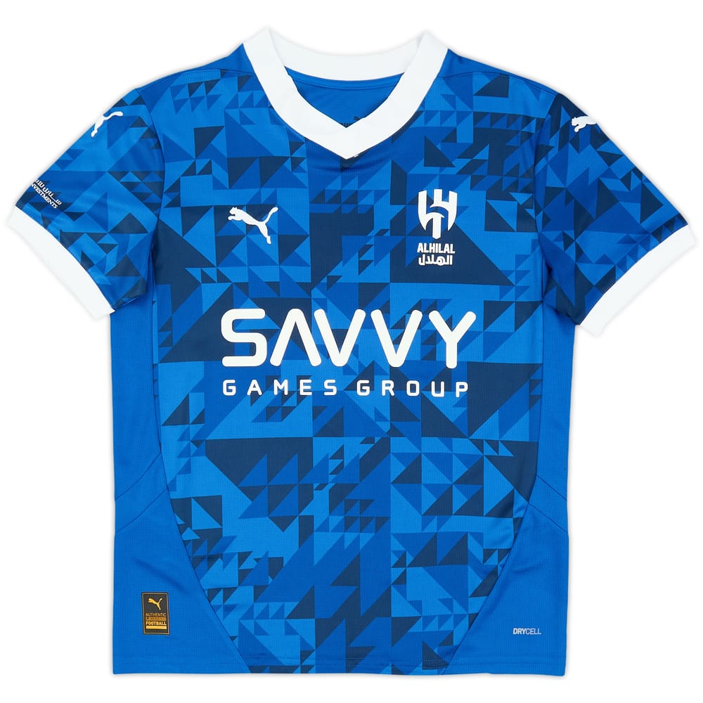 2024-25 Al Hilal Home Shirt (M.Kids)