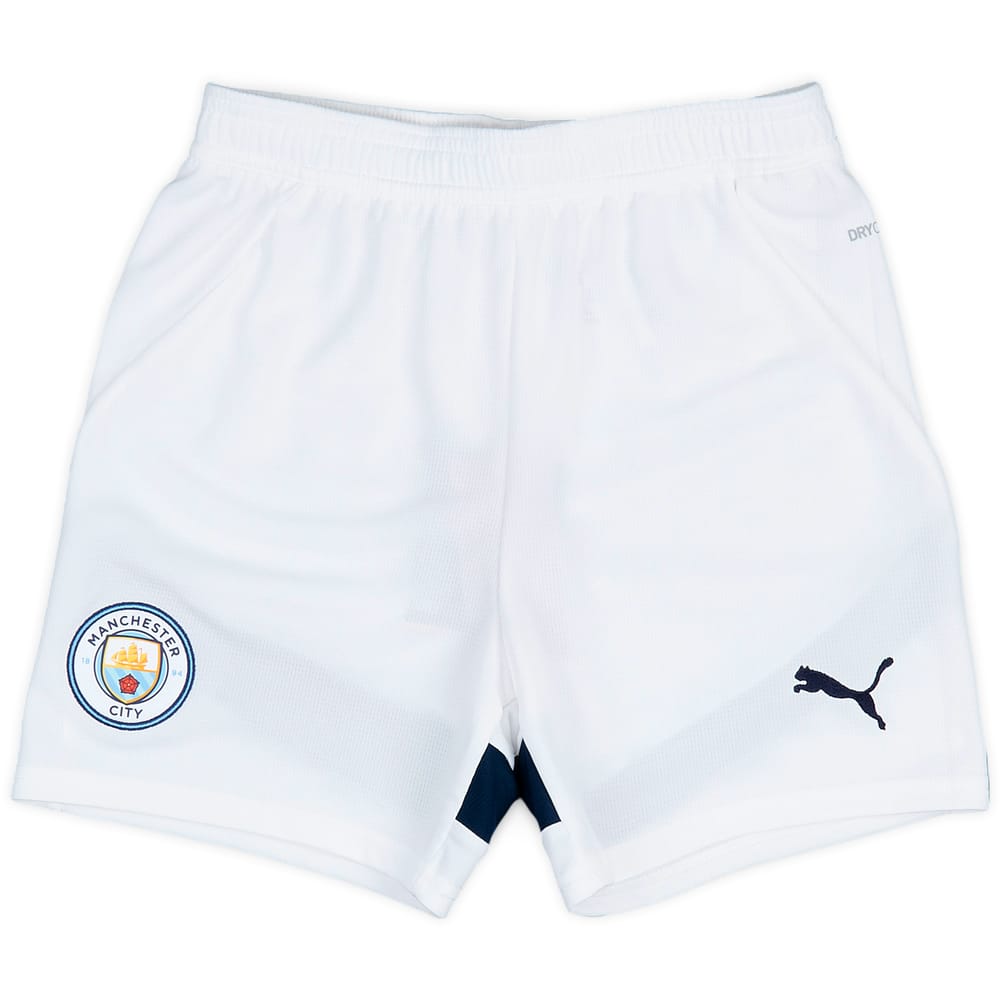 2024-25 Manchester City Home Shorts (KIDS)