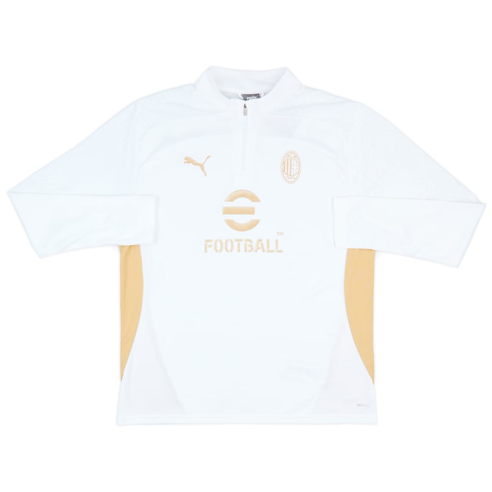 2024-25 AC Milan Puma 1/4 Zip Training Top