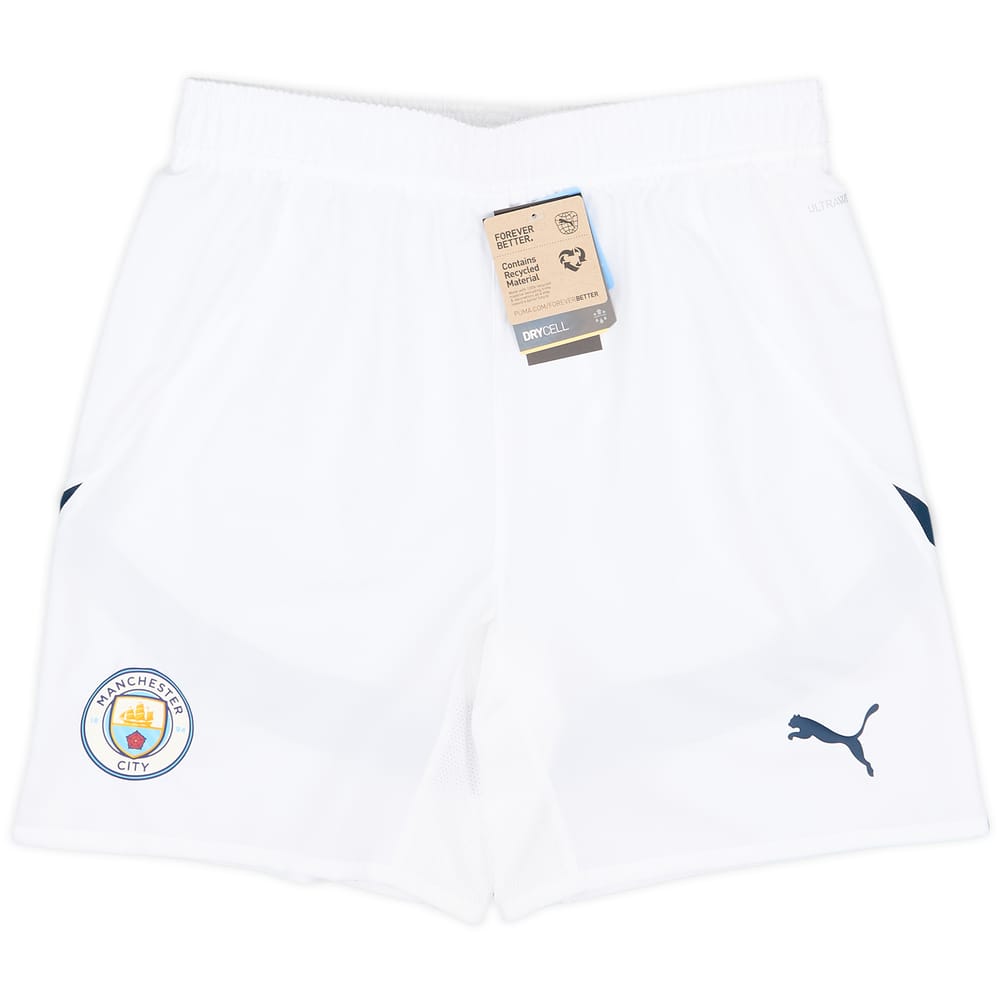 2024-25 Manchester City Player Issue Home Shorts