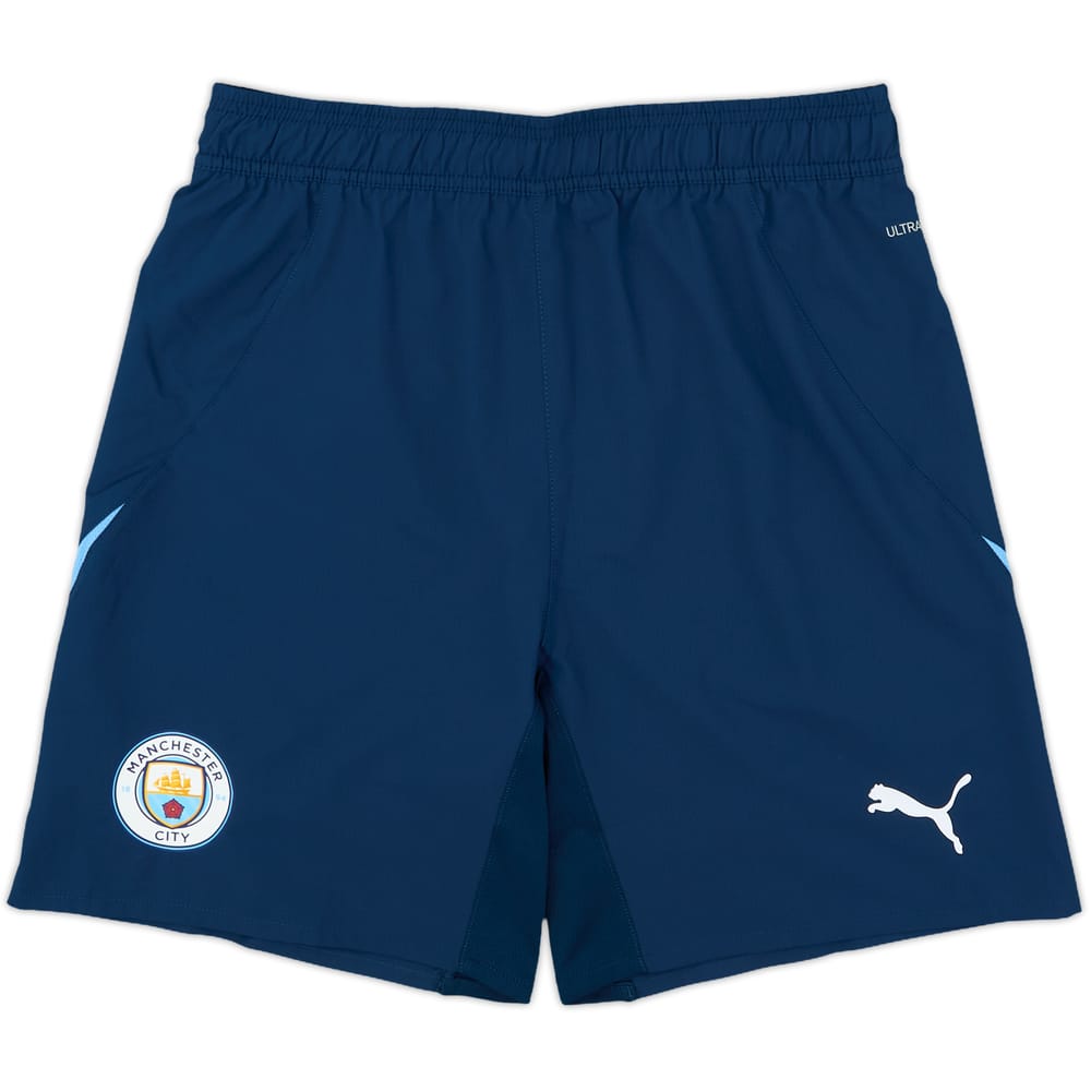 2024-25 Manchester City Player Issue Home Shorts (M)
