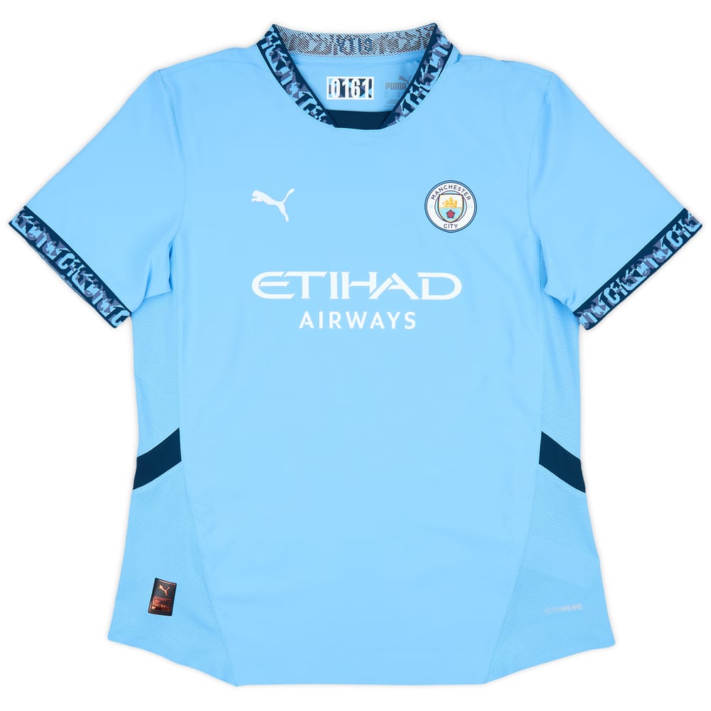 2024-25 Manchester City Women's Player Issue Home Shirt (L)