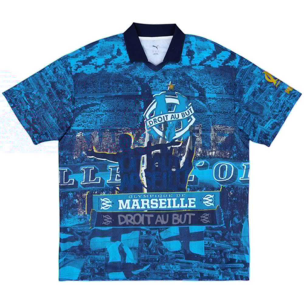 2024-25 Olympique Marseille Puma ftblNRGY+ Retro Shirt