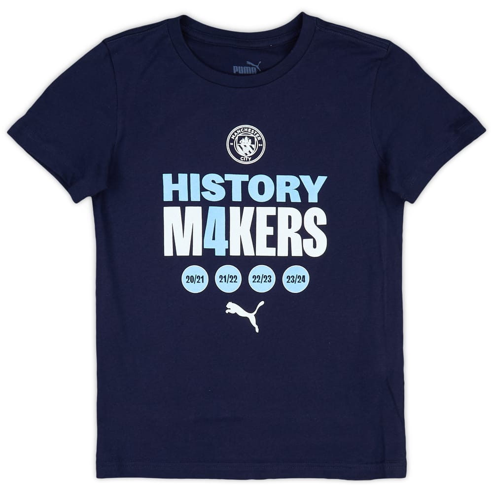 2023-24 Manchester City Puma Winners Tee (S.Kids)