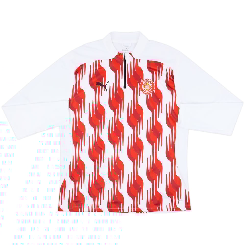 2024-25 Girona Puma Pre-Match 1/4 Zip Top