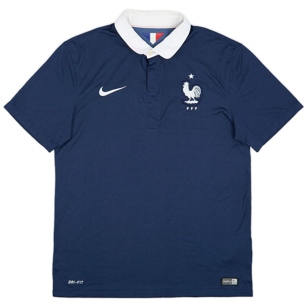 2014-15 France Home Shirt - 7/10 - (M)
