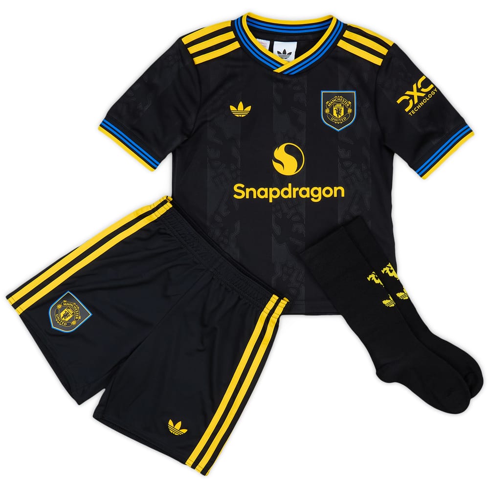 2025-26 Manchester United Third Full Kit (Little Kids)