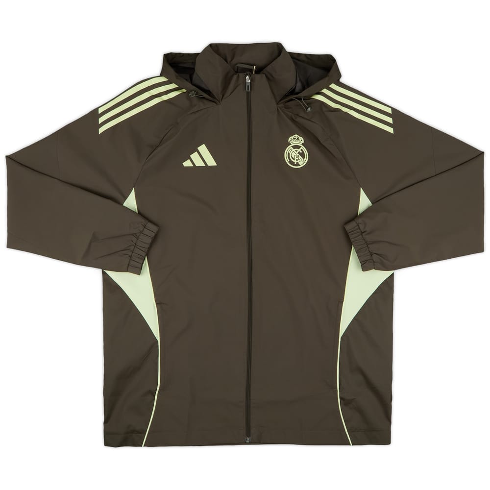 2025-26 Real Madrid adidas All-Weather Jacket