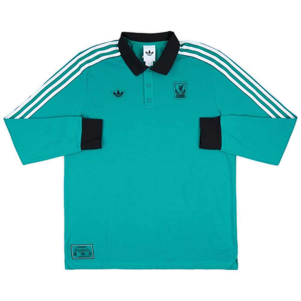 2025-26 Liverpool adidas Originals Icon Polo L/S Shirt