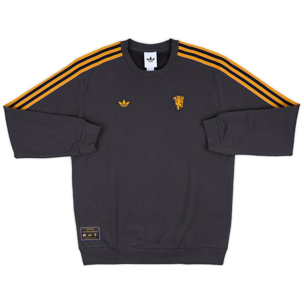 2025-26 Manchester United adidas Originals Icon Sweat Top
