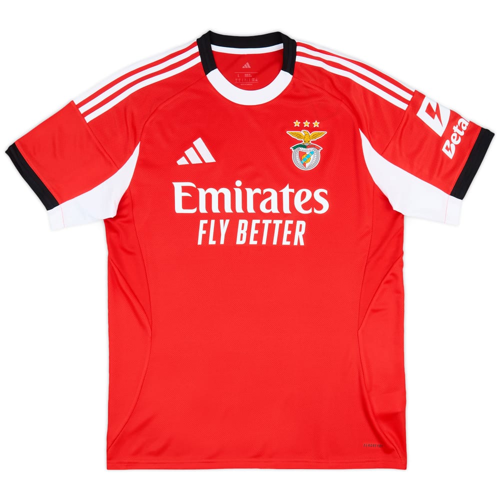 2025-26 Benfica Home Shirt