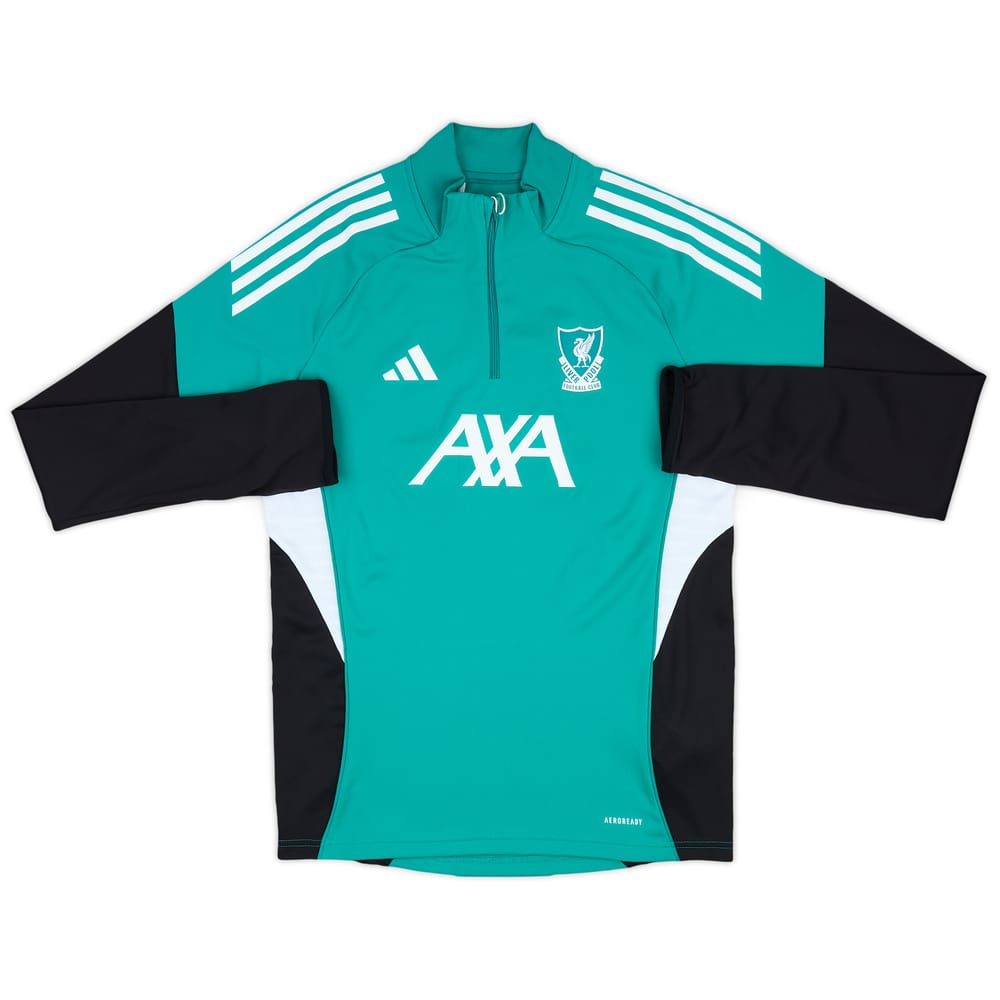 2025-26 Liverpool adidas 1/4 Zip European Training Top (KIDS)