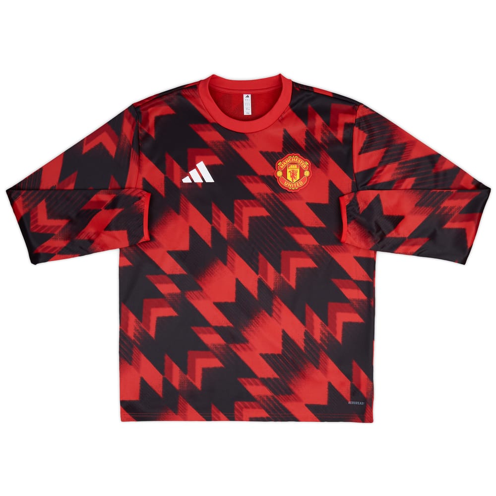 2025-26 Manchester United adidas Pre-Match Top