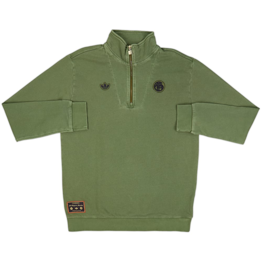 2025-26 Bayern Munich adidas Originals Terrace Icons 1/4 Zip Top