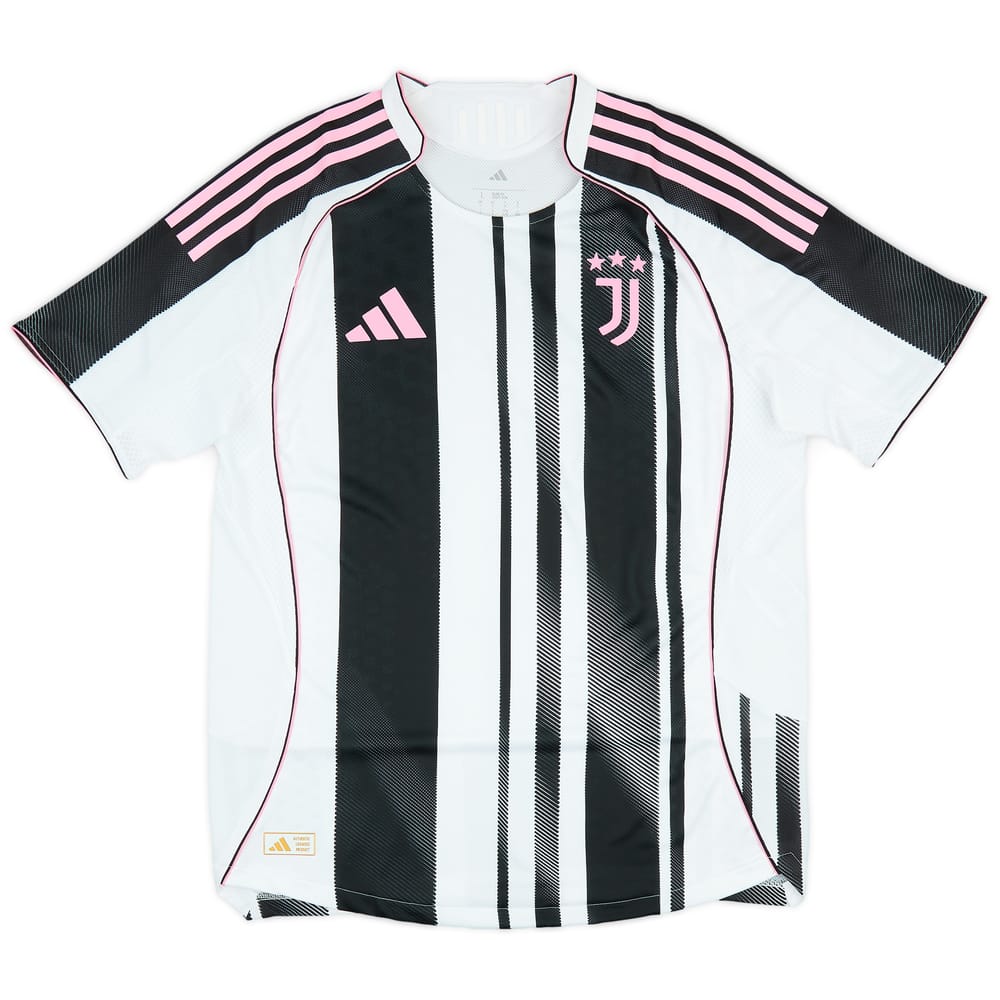 2025-26 Juventus Authentic Home Shirt