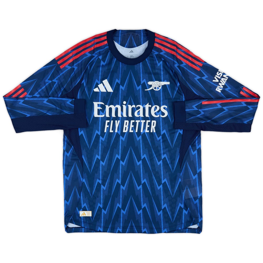 2025-26 Arsenal Authentic Away L/S Shirt