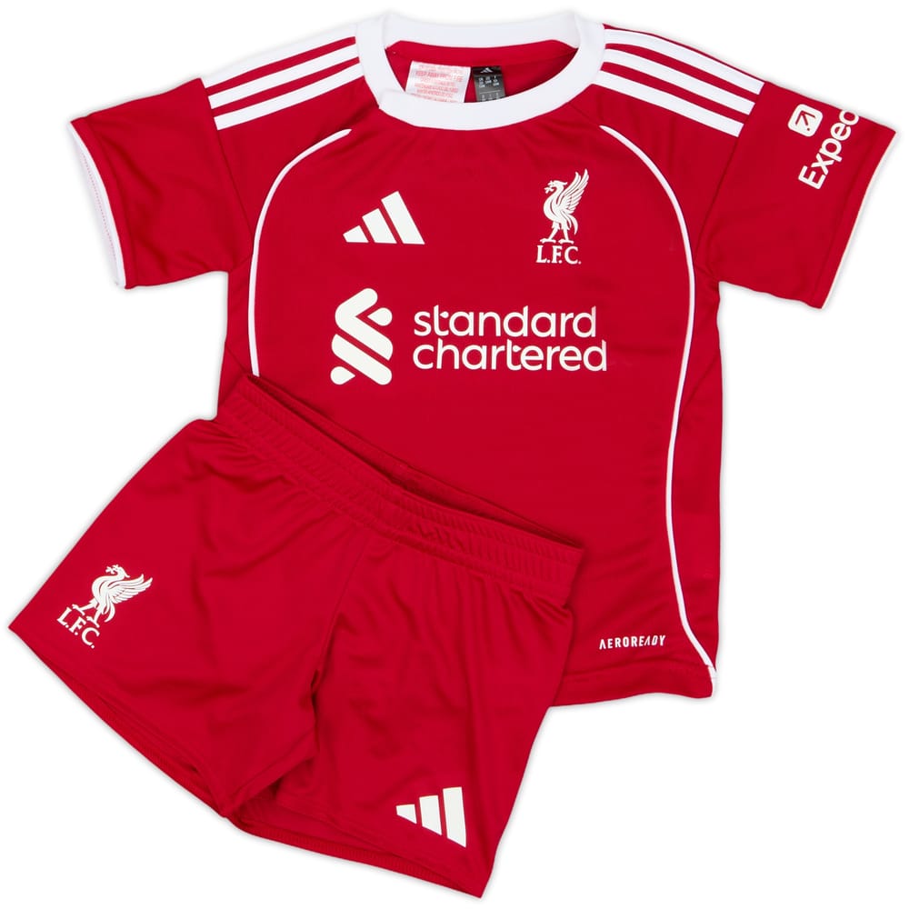 2025-26 Liverpool Home Shirt & Shorts Kit (BABY)