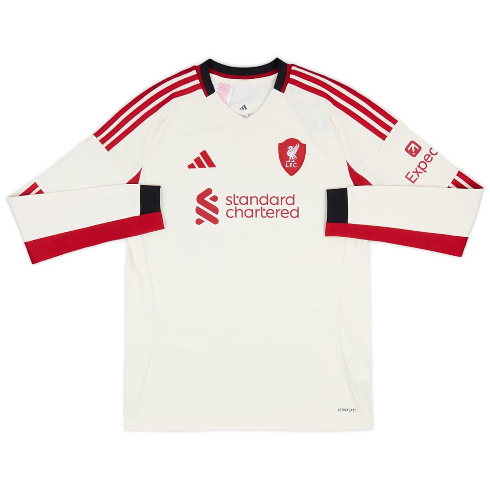 2025-26 Liverpool Away L/S Shirt (KIDS)