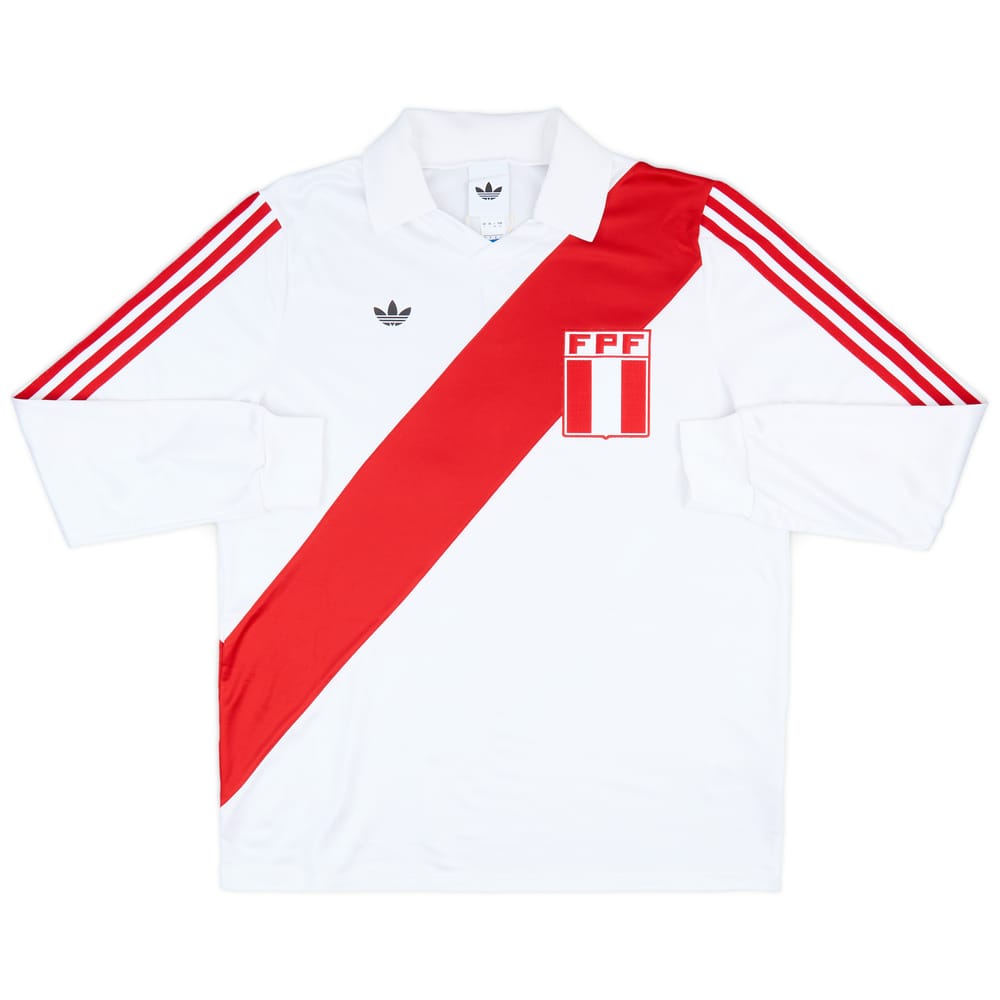 1978 Peru adidas Originals Reissue Home L/S Shirt #10