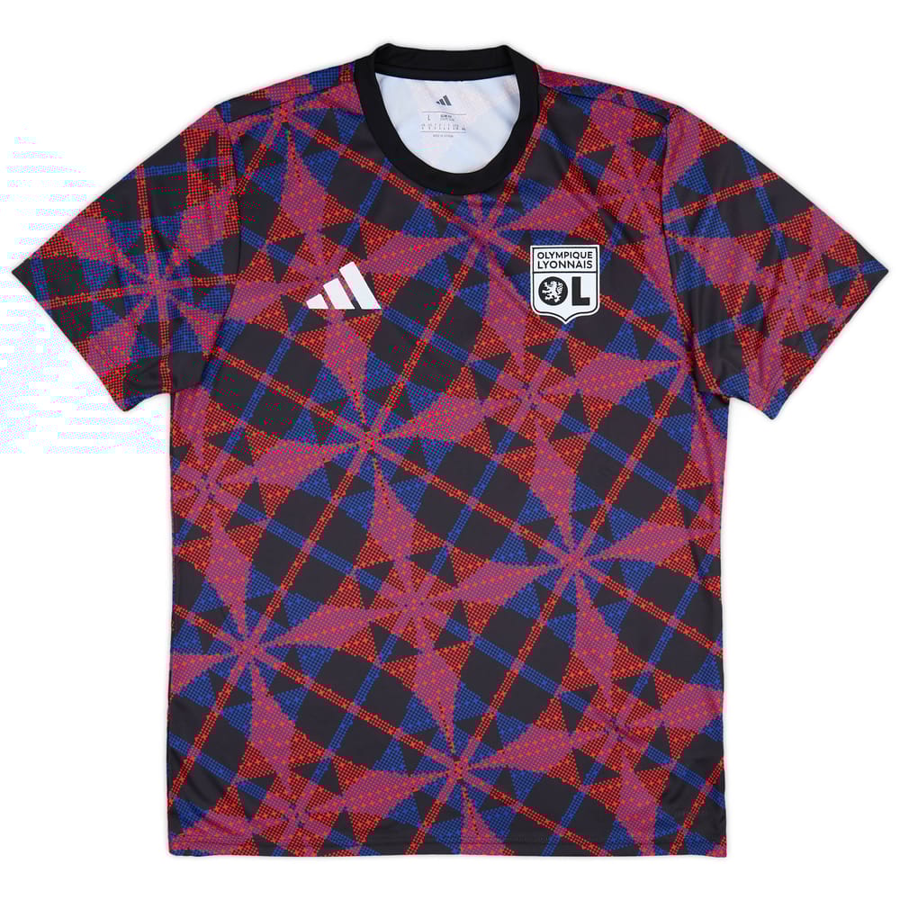 2025-26 Lyon adidas Pre-Match Shirt