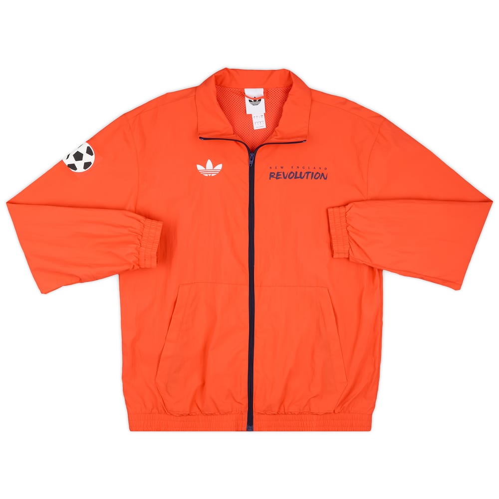 2025 New England Revolution adidas Originals Anthem Jacket