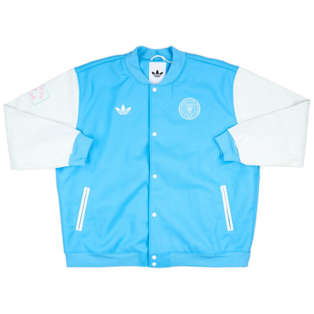 2025 Inter Miami adidas Originals Varsity Anthem Jacket