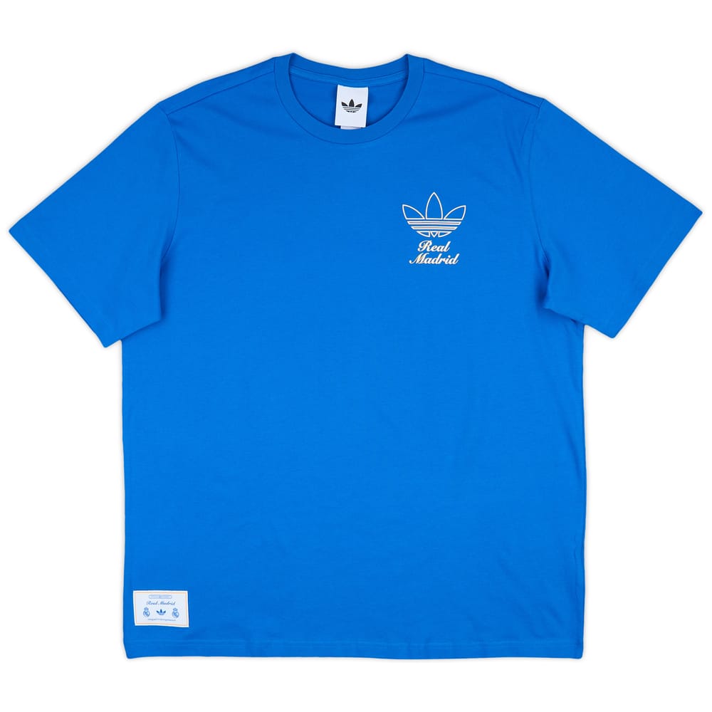 2025-26 Real Madrid adidas Originals Terrace Icons Graphic Tee