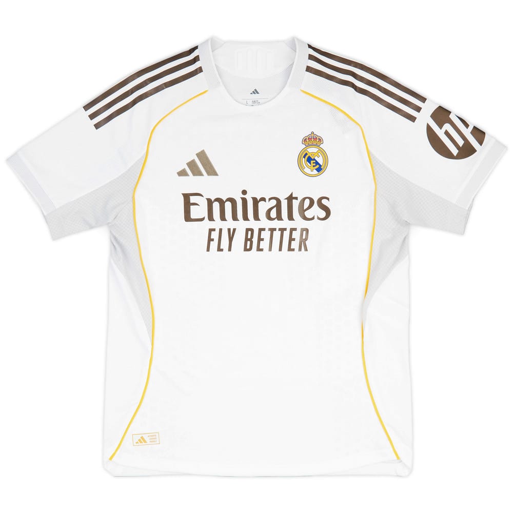 2025-26 Real Madrid Authentic Home Shirt