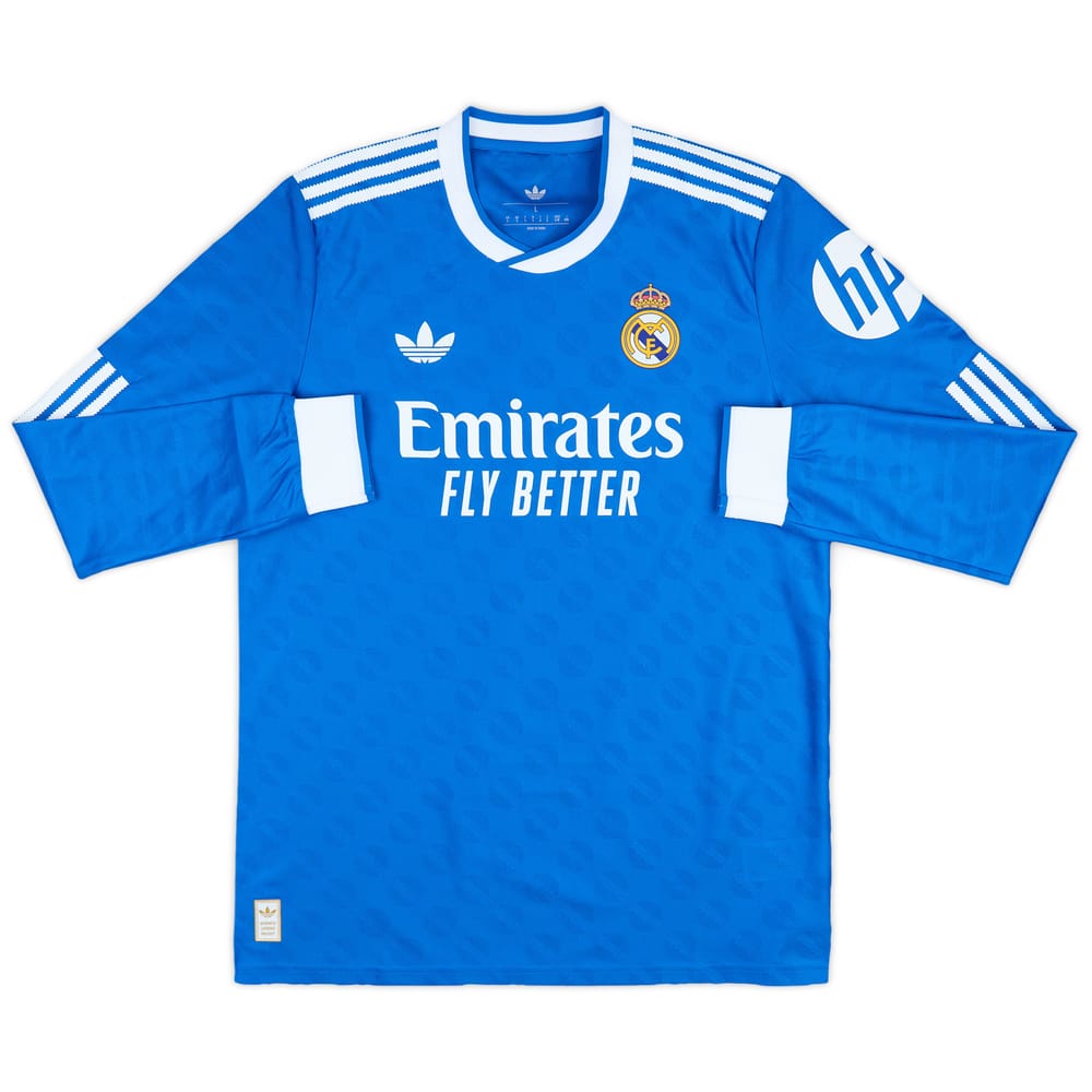 2025-26 Real Madrid Authentic Third L/S Shirt