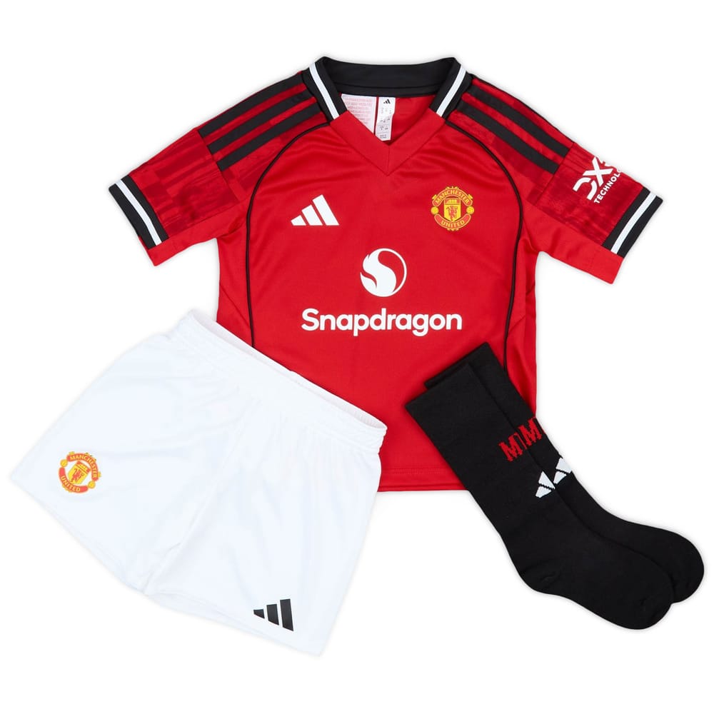 2025-26 Manchester United Home Full Kit (Little Kids)