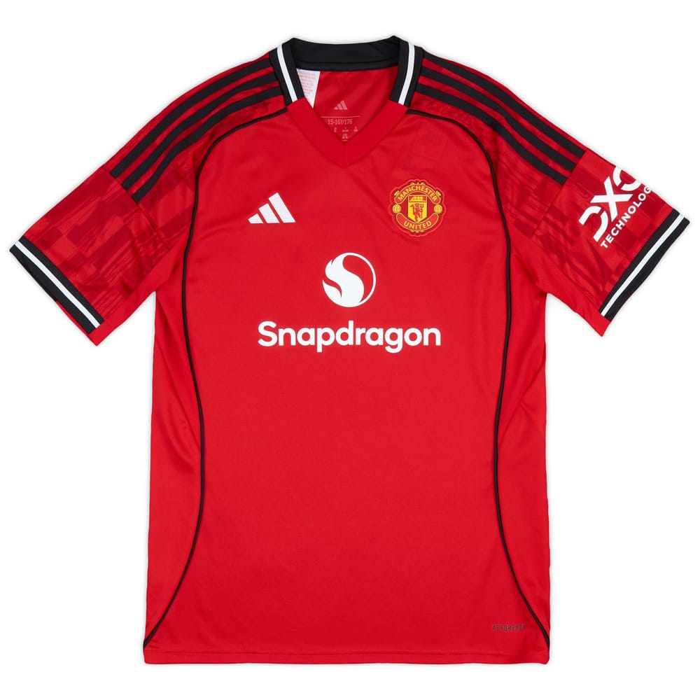 2025-26 Manchester United Home Shirt (KIDS)
