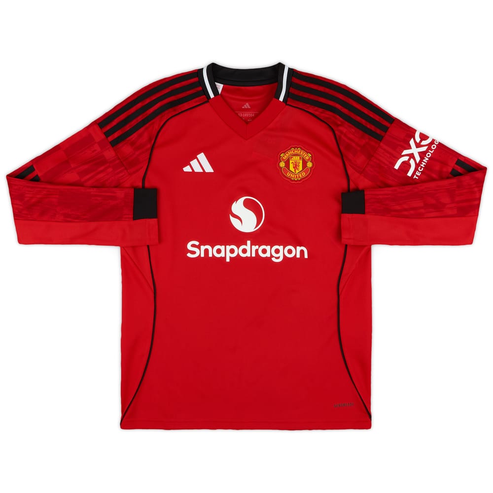 2025-26 Manchester United Home Shirt (KIDS)