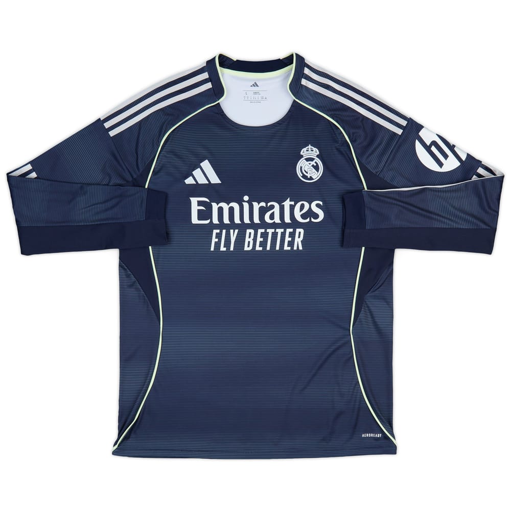 2025-26 Real Madrid Away L/S Shirt