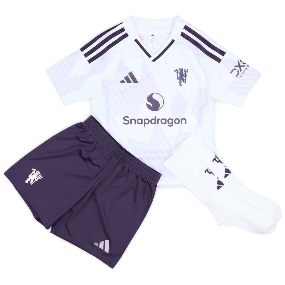 2025-26 Manchester United Away Full Kit (Little Kids)