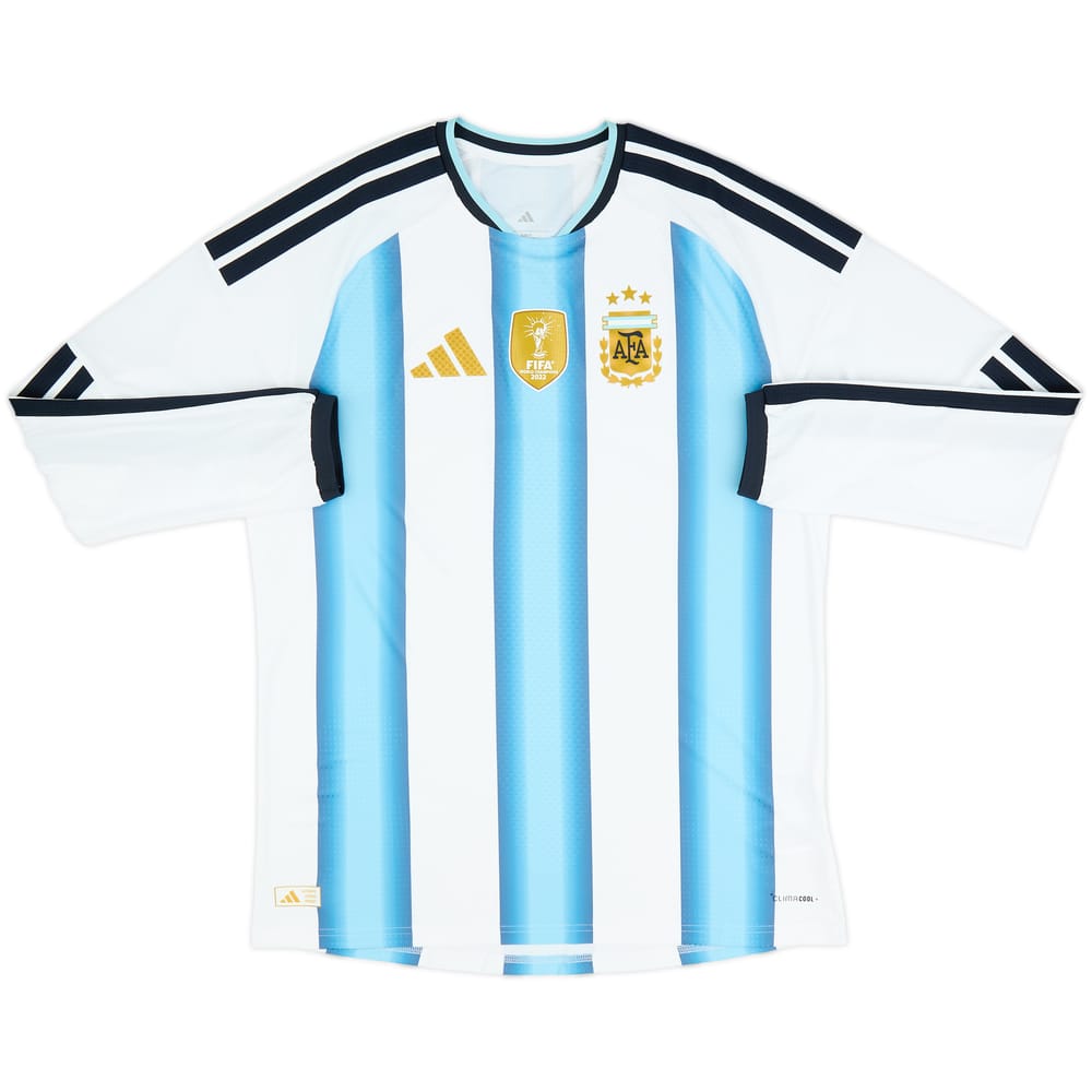 2026-27 Argentina Authentic Home L/S Shirt