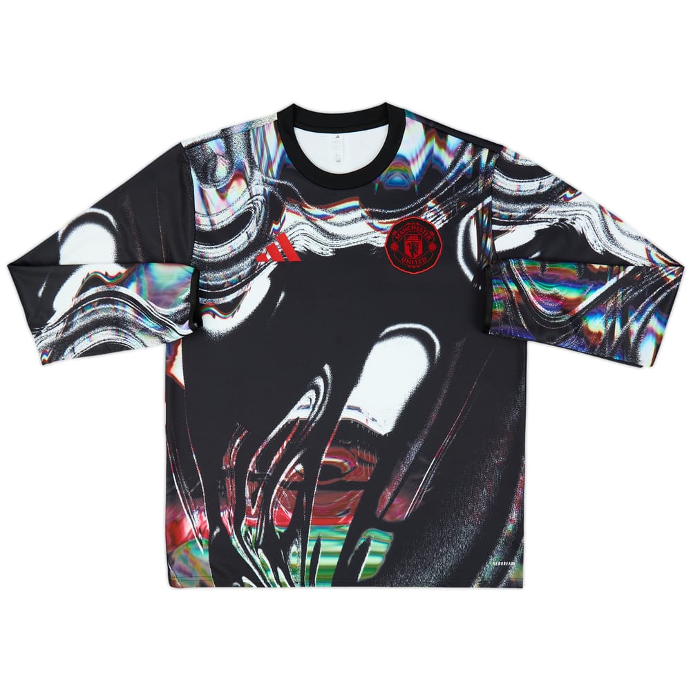 2025-26 Manchester United adidas Pre-Match Warm Top