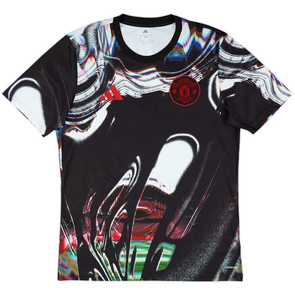 2025-26 Manchester United adidas Pre-Match Shirt
